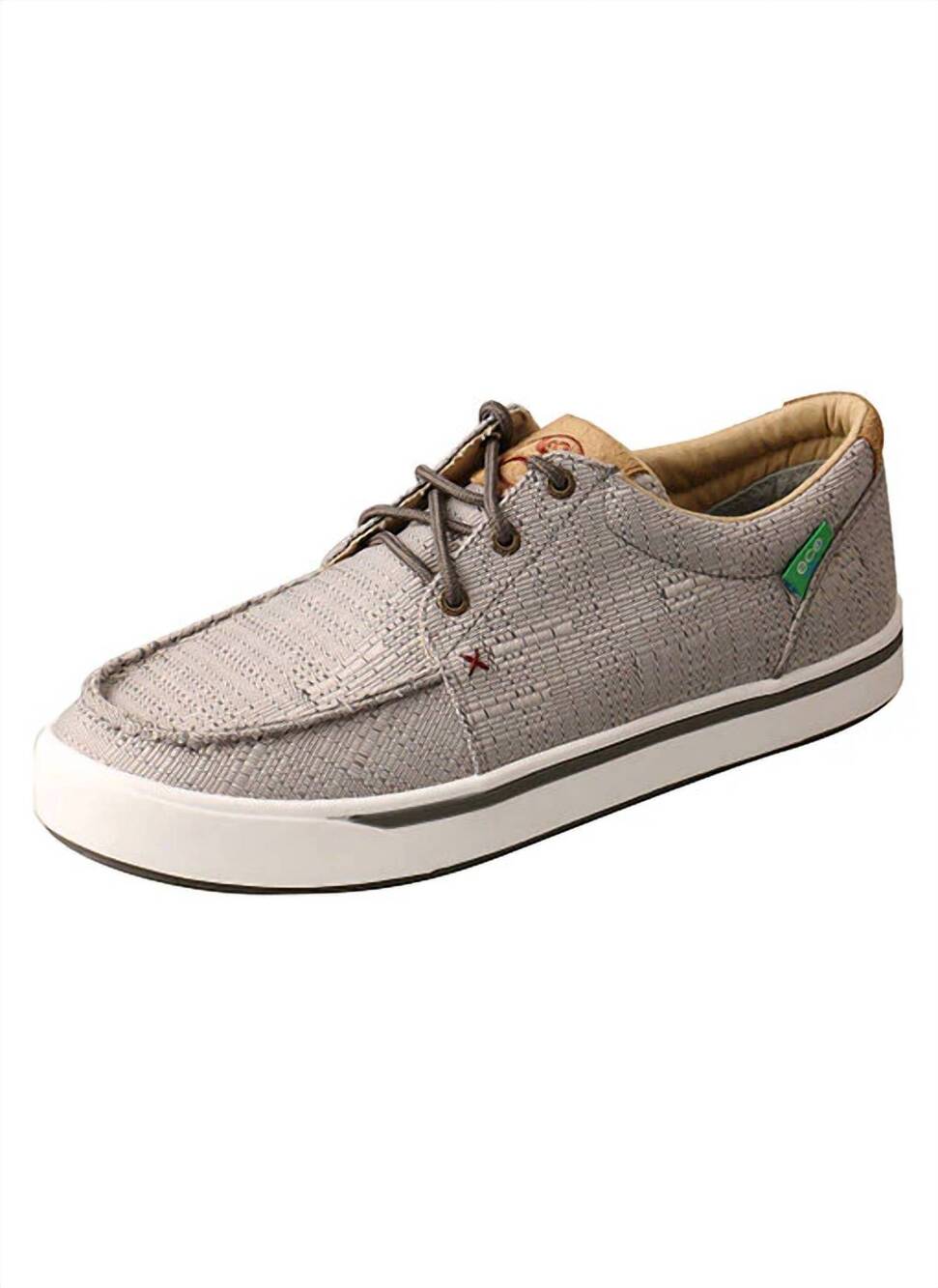 NEW TWISTED X women's hooey loper shoe in light grey